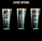 Alpha Phi Alpha Custom Engraved Tumbler - 20 oz