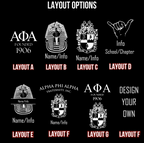 Alpha Phi Alpha Custom Engraved Tumbler –  40 oz