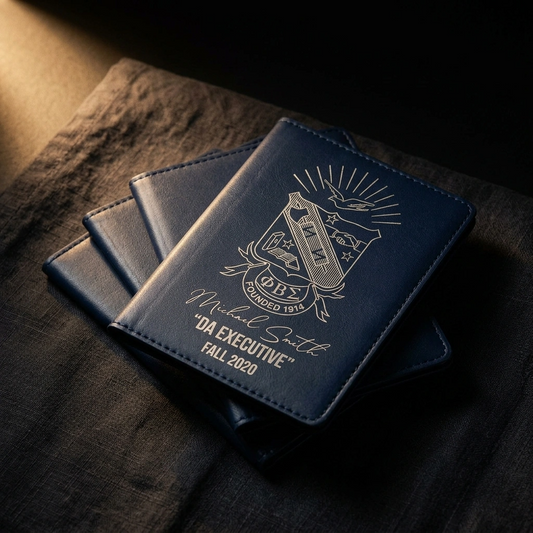 Phi Beta Sigma Custom Engraved Passport Cover
