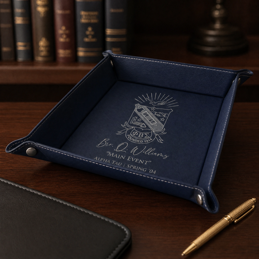 Phi Beta Sigma Custom Engraved Catch-All Tray