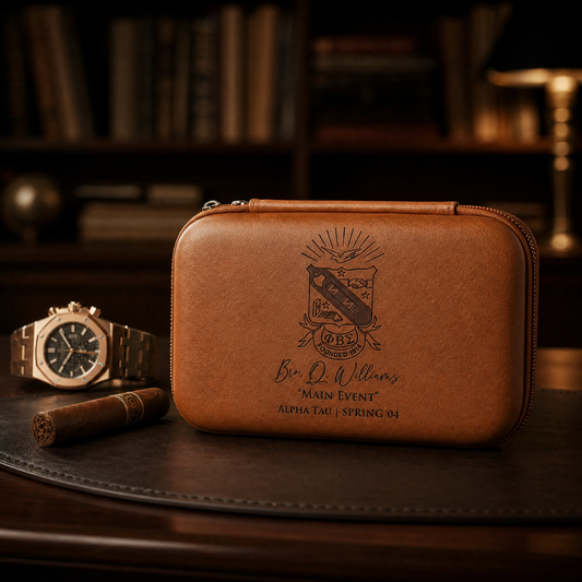 Phi Beta Sigma Custom Engraved Legacy Case