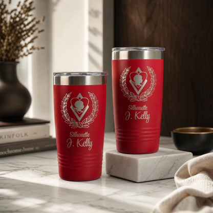 The National Silhouettes of Kappa Alpha Psi 20oz Tumbler