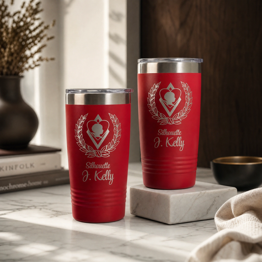 The National Silhouettes of Kappa Alpha Psi 20oz Tumbler