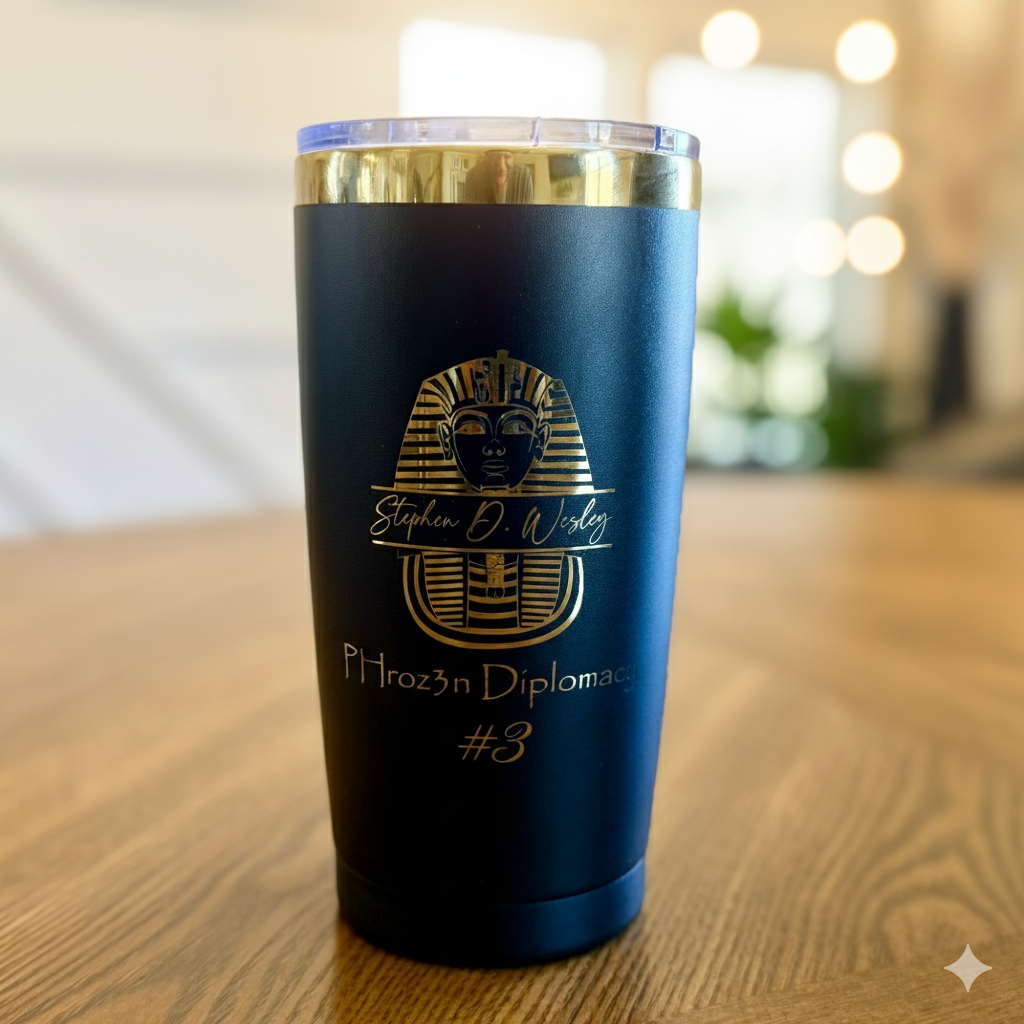 Alpha Phi Alpha Custom Engraved Tumbler - 20 oz