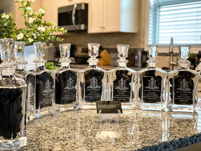 Kappa Alpha Psi Engraved Decanter Set - nuvisionkreations