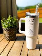 Custom Engraved Phi Beta Sigma Tumbler (40 oz) - nuvisionkreations