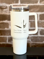 Custom Engraved Zeta Phi Beta Tumbler - 40 oz - nuvisionkreations