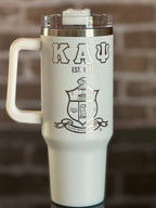 Custom Engraved Kappa Alpha Psi Tumbler – 40 oz - nuvisionkreations