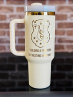 Custom Engraved Iota Phi Theta Tumbler - 40 oz - nuvisionkreations