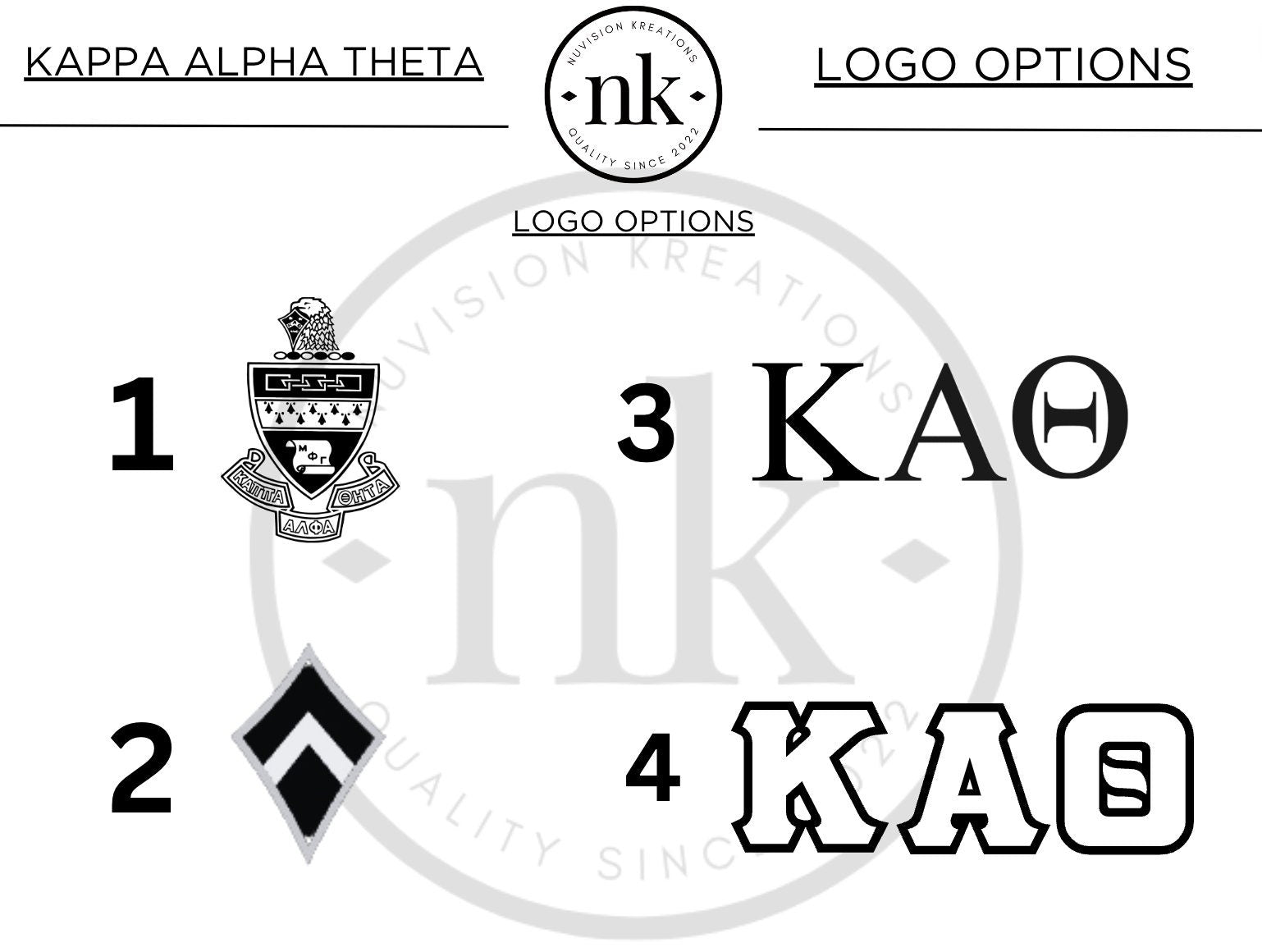 Kappa Alpha Theta Gift 40oz Tumbler, Engraved Crest, Personalized Option, Sorority Gift - nuvisionkreations