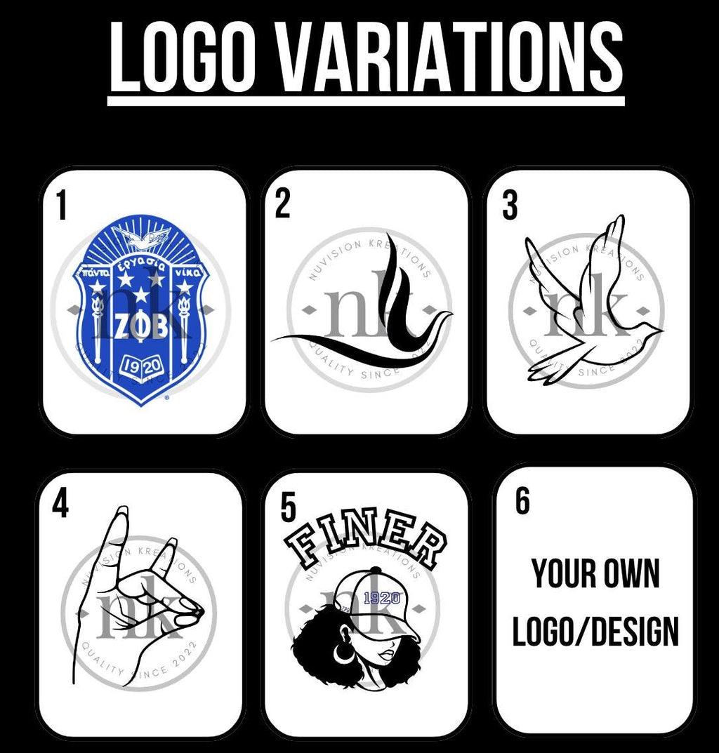 Custom Engraved Zeta Phi Beta Wine Tumbler – 12 oz - nuvisionkreations