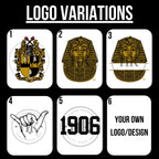 Custom Engraved Alpha Phi Alpha Tumbler (40 oz), Black and Gold 40 oz Tumbler