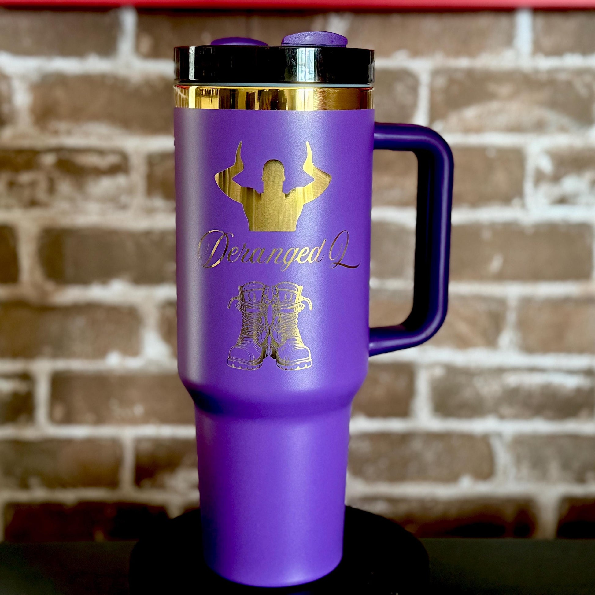 Custom Engraved Omega Psi Phi Tumbler (40 oz)