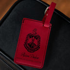 Custom Engraved Delta Sigma Theta Luggage Tags - nuvisionkreations