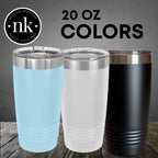 Sigma Chi 20 oz Custom Engraved Tumbler - nuvisionkreations