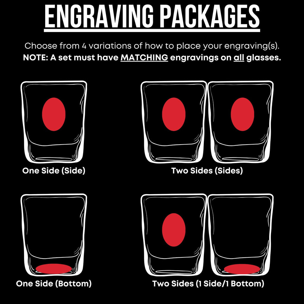 Custom Engraved Phi Beta Sigma Rocks Glass (10.5 oz) - nuvisionkreations