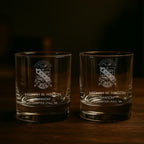 Custom Engraved Phi Beta Sigma Rocks Glass (10.5 oz) - nuvisionkreations