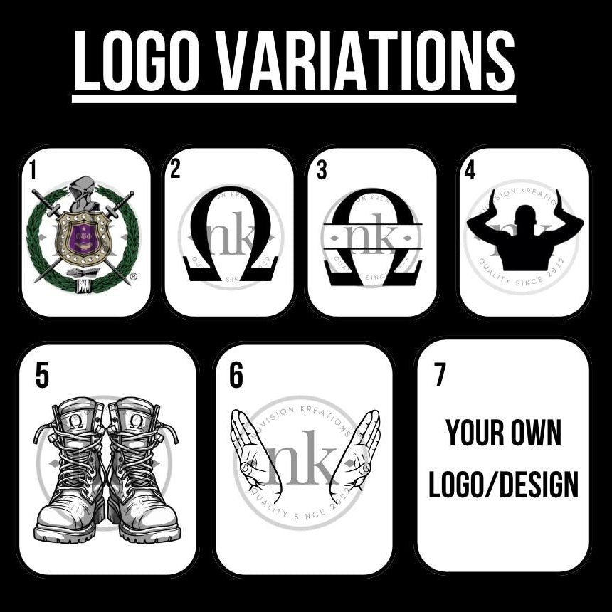 Omega Psi Phi Custom Engraved Travel Case - nuvisionkreations