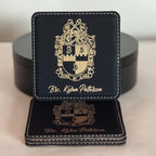 Custom Engraved Alpha Phi Alpha Fraternity Coasters