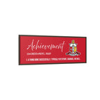 Kappa Alpha Psi “Achievement Defined” Framed Canvas - nuvisionkreations