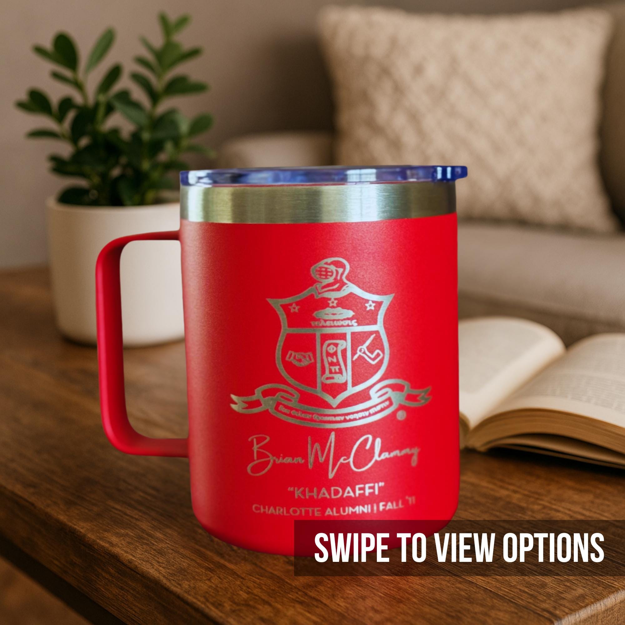 Custom Engraved Kappa Alpha Psi Mug -15 oz - nuvisionkreations