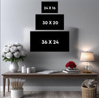 Cuffing Season, Cozy Family Canvas Print, Holiday Gift, Winter Home Aesthetic, Black Couple Art, Black Culture Wall Art, Black Love Wall Art - nuvisionkreations