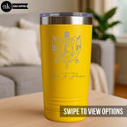 Sigma Gamma Rho Custom Engraved Tumbler – 20 oz - nuvisionkreations