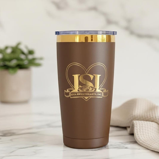 Iota Sweethearts Incorporated 20oz Tumbler, Engraved Sweetheart Cup - nuvisionkreations