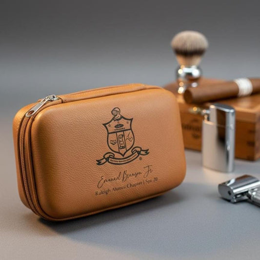 Kappa Alpha Psi Custom Engraved Travel Case - nuvisionkreations