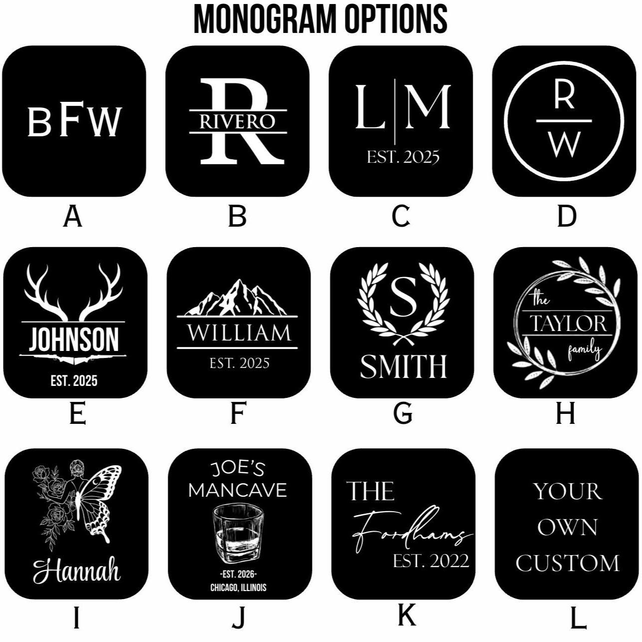 Custom Greek Slate Coasters, Fraternity Sorority Coaster Set, Engraved Greek Letters, Line Name Gift - nuvisionkreations