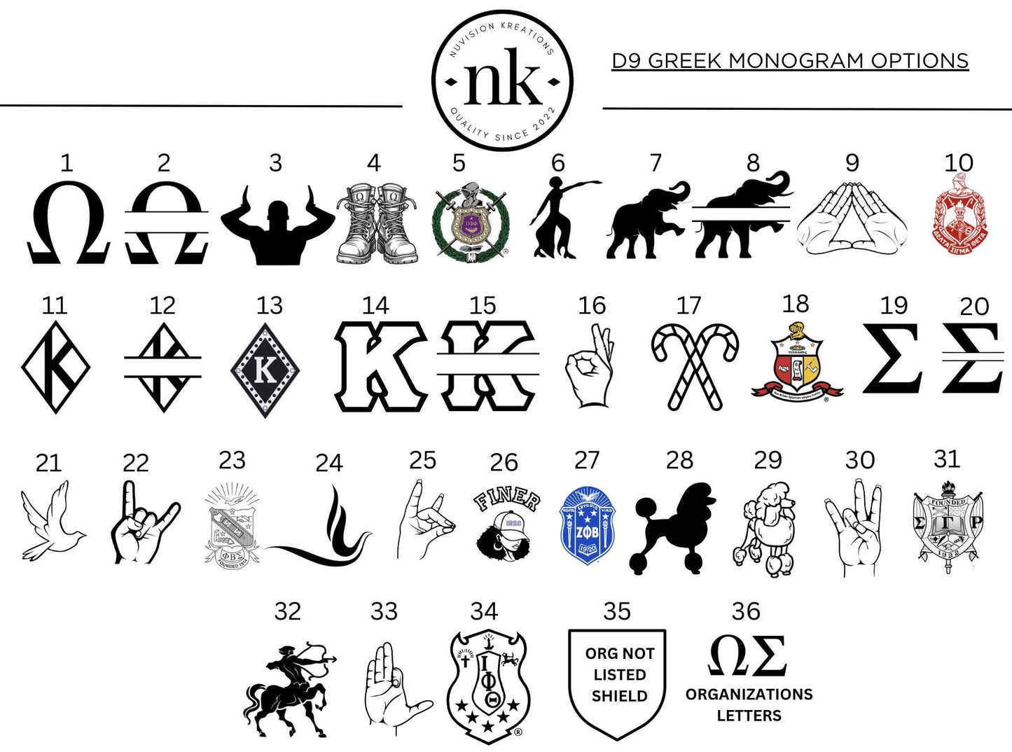 Classic Style Engraved Fraternity Sorority Decanter Set, Personalized Monogram/Logo, Custom Greek Gift - nuvisionkreations