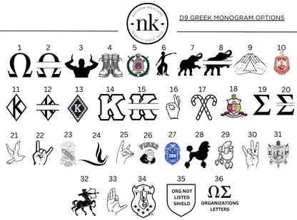 Classic Style Engraved Fraternity Sorority Decanter Set, Personalized Monogram/Logo, Custom Greek Gift - nuvisionkreations