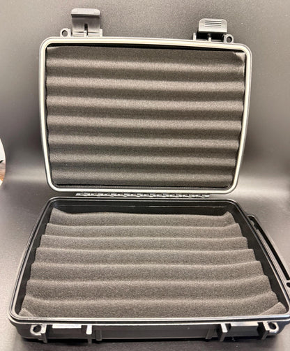 Kappa Alpha Psi Travel Cigar Case, Engraved Leatherette Top, Crush Proof Waterproof Airtight Case - nuvisionkreations