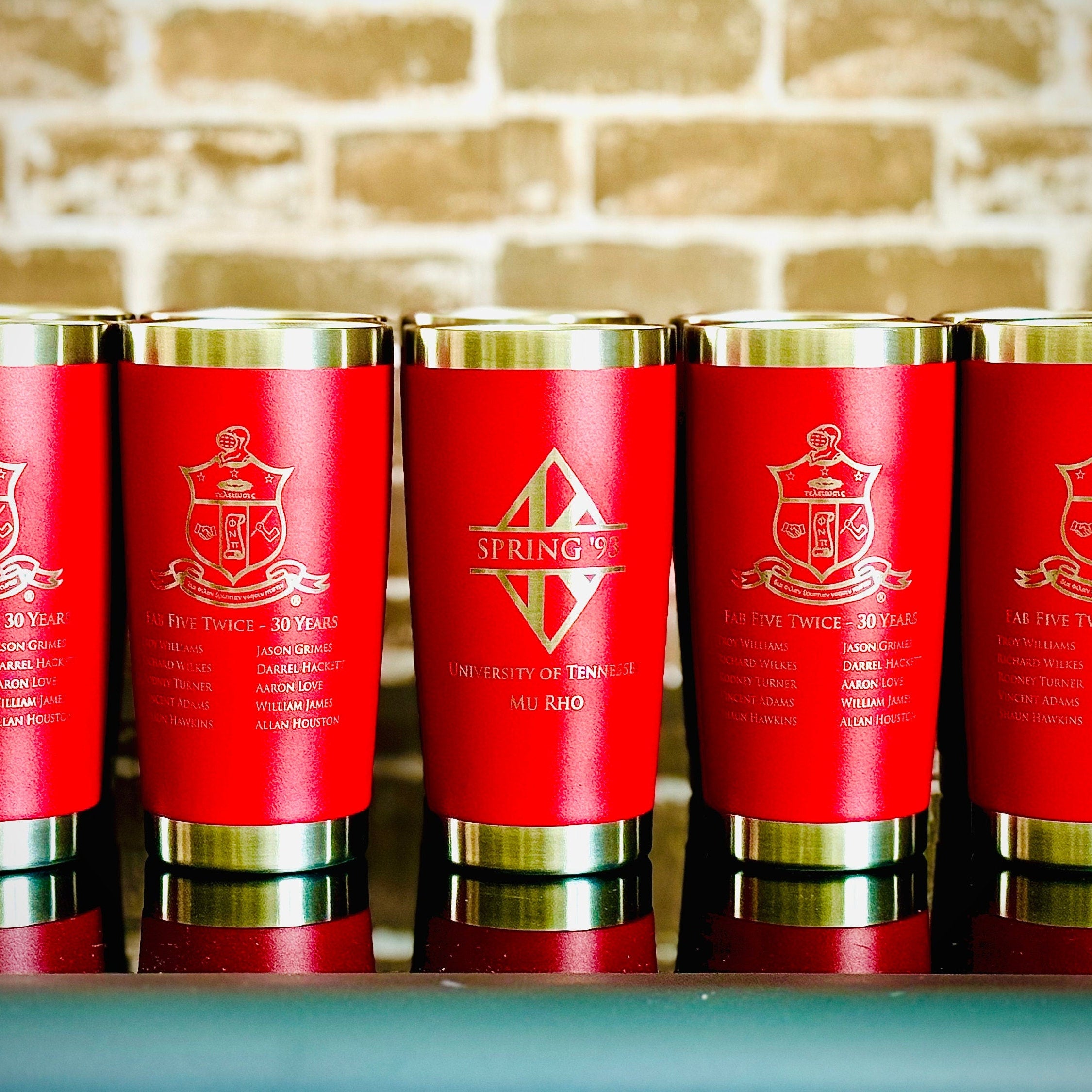 Kappa Alpha Psi Custom Engraved Tumbler - 20 oz - nuvisionkreations