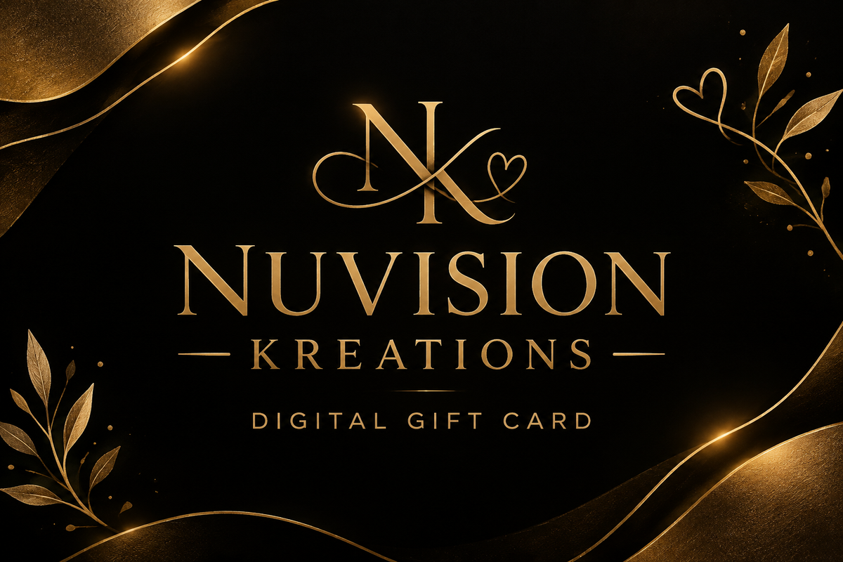NuVision Kreations digital gift card artwork