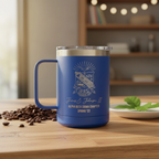 Custom Engraved Phi Beta Sigma Coffee Mug - 15 oz